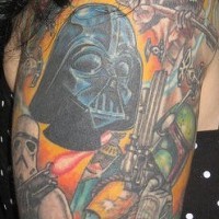Tattoo auf Thema Star Wars