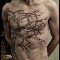 Tree tattoo designs for men