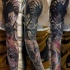 Tatuaggio completo a manica lunga