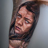 Arya Stark from Game of Thrones tattoo