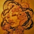 Awesome dreaming medusa gorgona tattoo design by Sunofkyuss