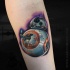 BB-8 droid from Star Wars movie tattoo