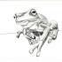 Black-and-grey ink resting frog tattoo design by Gumie35
