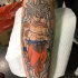 Cool dragon ball anime tattoo