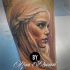 Tatuaje de la reina dragón de Mina