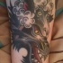 Tatuaje  de lobo loco en la piel de oveja