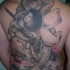 emozionante lotta samurai tatuaggio pieno di schiena