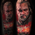 Geralt of Rivia from the Witcher tattoo