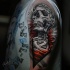 Great skeleton tattoo on shoulder