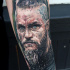 Ragnar from Vikings movie tattoo