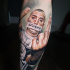 Realistic Slim Shady tattoo