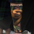 Tatuagem realista de cobra no antebraço