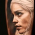 Tatuaggio Daenerys super realistico