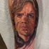 Retrato da aguarela da tatuagem Tyrion
