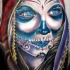 incredibile giorno di morte ragazza tatuaggio