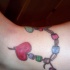 Tatuaje en el tobillo, pulsera linda encantadora