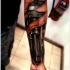 eccezionale parti meccaniche da sotto pelle tatuaggio avambraccio