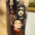 Tatuaje  de actores famosos en el brazo