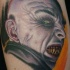 incredibile spaventoso uomo vampiro tatuaggio