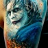 bellissimo joker tatuaggio da Adam Kremer