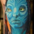 Tatuaje en el brazo,
 héroe adorable de película Avatar