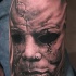 classico orrore tatuaggio avambraccio di Paul Booth