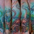 eccezionale colorato oceano tatuaggio avambraccio