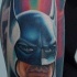 Tatuaje en el brazo, personaje de película, batman