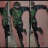 Tatuaje  de héroe Green Lantern de comics