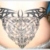 fresca idea celtica tatuaggio su parte bassa di schiena