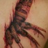 idea fresca di fredi orrore tatuaggio sulla schiena