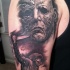orribile Michael Myers orrore tatuaggio avambraccio