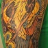 Fenice prende vita da cenere tatuaggio
