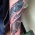 Tatuaje en el antebrazo,
biomecanismo excelente fantástico