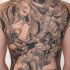 Great angels tattoo on whole back