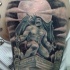 grande pietra gargoyle tatuaggio sulla spalla
