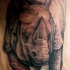 Tatuaje  de rinoceronte severo