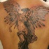 Large nice angel tattoo on back