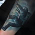 Lost in Space forearm tattoo