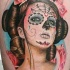 bella santa muerte gheiscia tatuaggio
