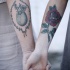 accoppiamento bel amicizia tatuaggio su brccia