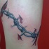 Tatuaje  de alambre de espina, nueva escuela