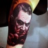 Tatuaje  de vampiro tremendo de película de terror