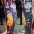 Realismus Stil farbiges Bein Tattoo mit Basketball Spieler