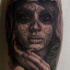 Tatuaje de santa muerte misteriosa