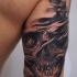 Biohazard skull tattoo by graynd
