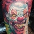 Tatuaje  de payaso cruel