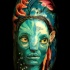 Tatuaje  de Avatar  impresionante 3D de varios colores