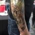 Tatuaggio super realistico sul braccio il leopardo