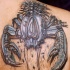 Tatuaggio 3D sulla spalla il scorpione